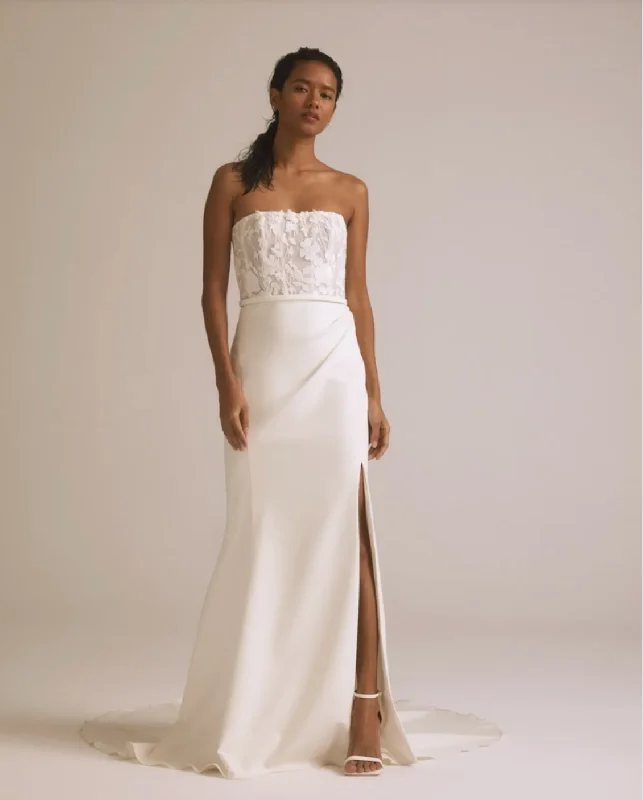 Amsale Elton - 8 A-line Wedding Gown