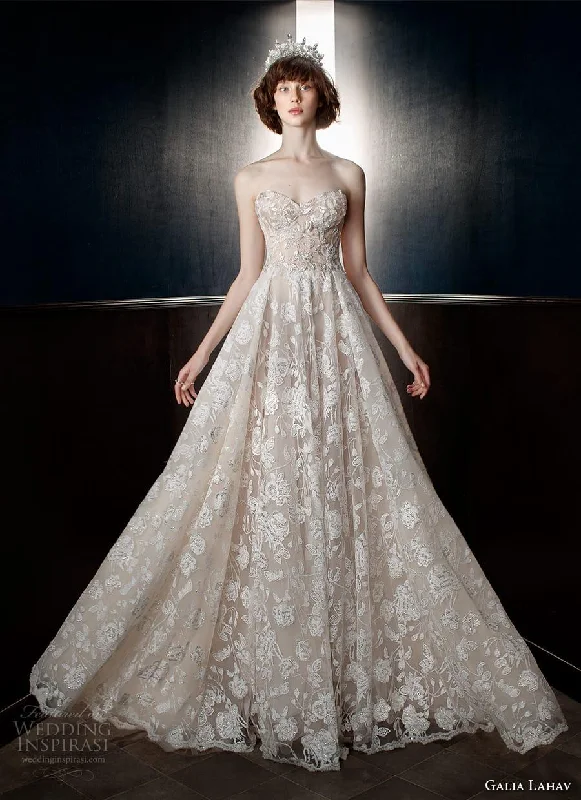 Rent: Galia Lahav - Goergia Victorian Affinity Wedding Dress A-line Wedding Gown