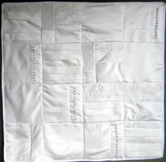 Mini Wedding Dress Quilt, 36x36 Wedding Dress Long