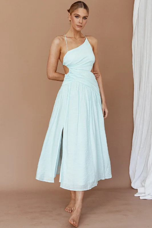 Destination Open Back Midi Dress Mint Expensive midi dresses