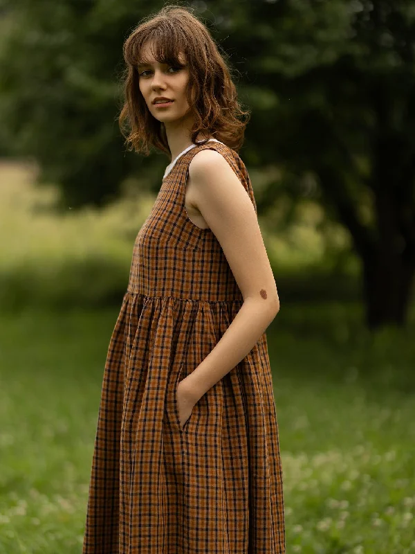 Smock Dress, Sleeveless Chic midi dresses