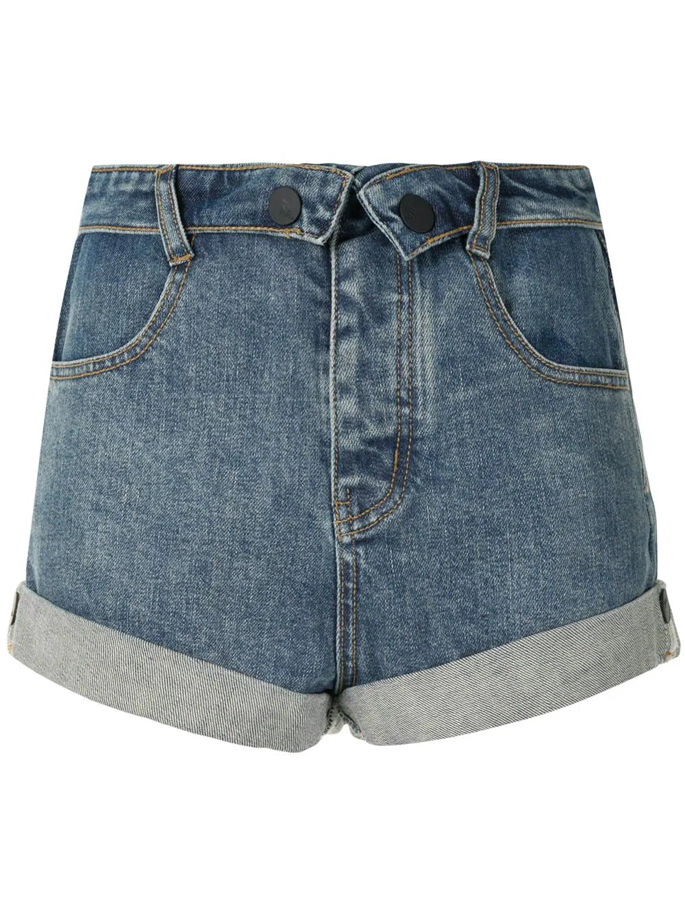 FOLD SHORTS Mini Skirt Look