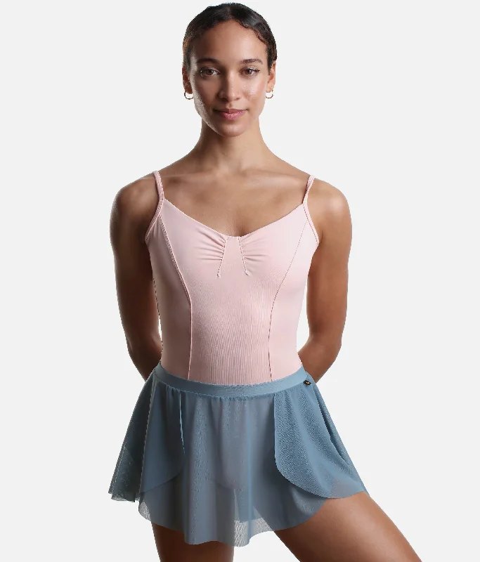 Short Pull On Ballet Skirt, Asymmetric Design - 2114 Mini Skirt Outfit