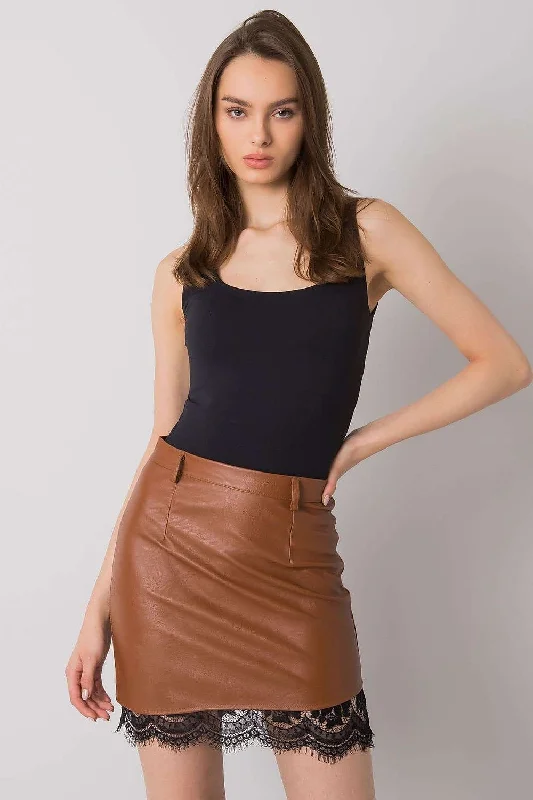 Short skirt  Italy Moda Simple Mini Skirt