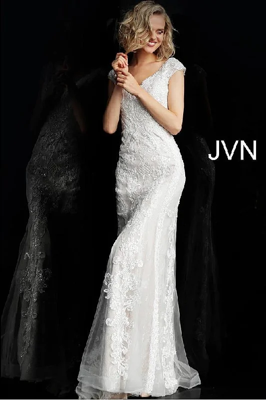 Jovani 67611 Long Bridal Gown Outdoor party dresses