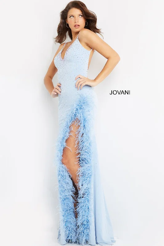 Jovani 08283 Spaghetti Strap Long Formal Gown Birthday party dresses