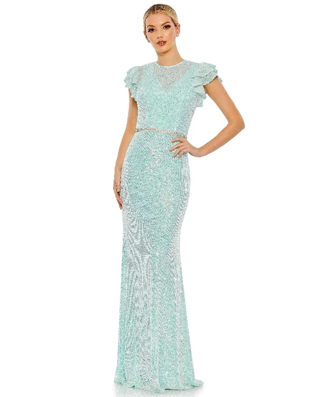 Mac Duggal 26942 Long Formal Evening Dress Lace party dresses