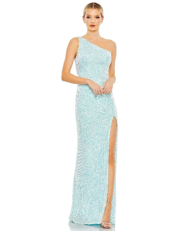 Mac Duggal 26990 Prom Long One Shoulder Formal Gown PrettyLittleThing party dresses