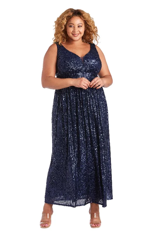 Nightway Plus Size Long Formal Sequins Gown 21923W Engagement party dresses