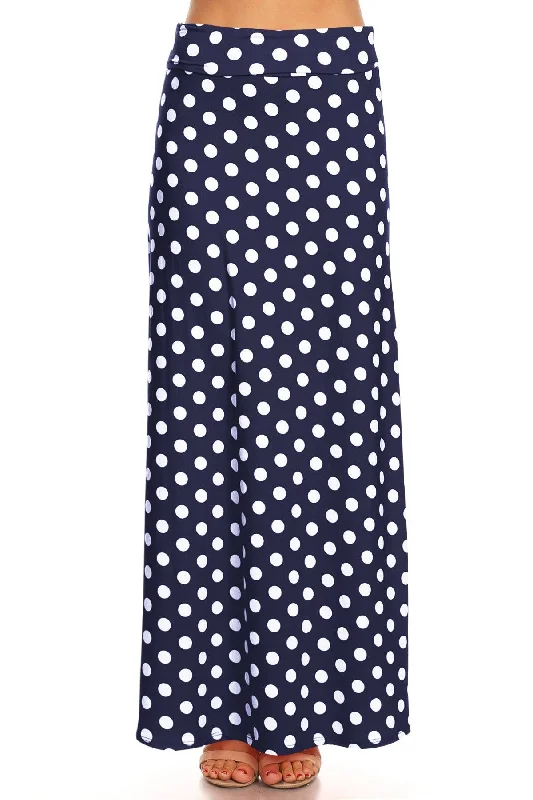 Small Polka Navy