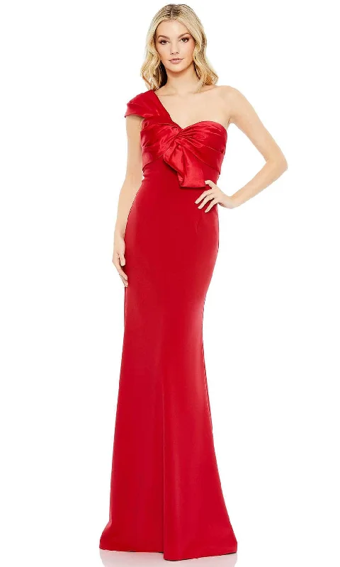 Mac Duggal 49547 - One Shoulder Prom Dress Velvet unclassified dresses