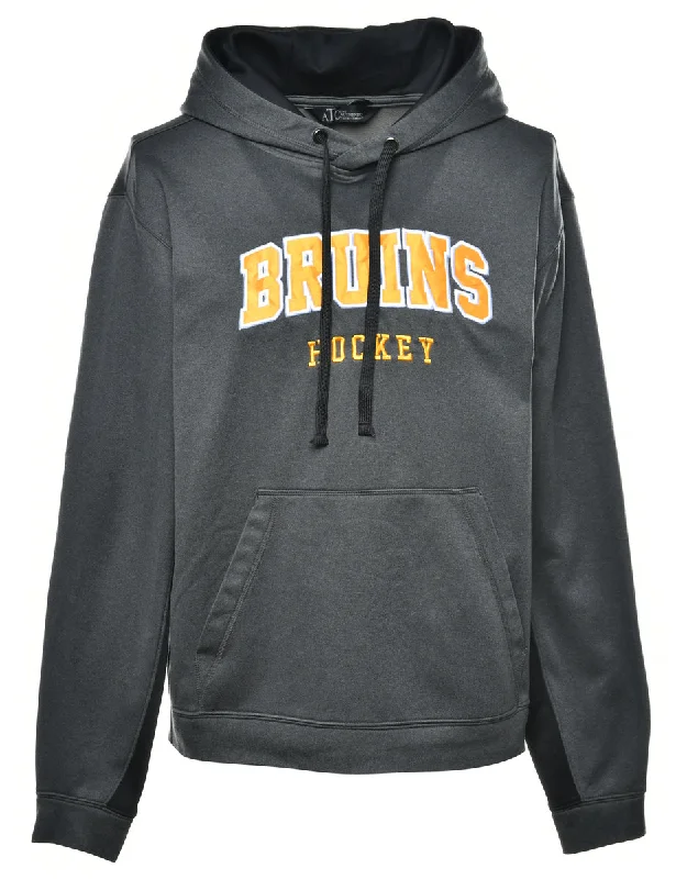 Bruins Hockey Printed Hoodie - S Wedding guest floral dresses