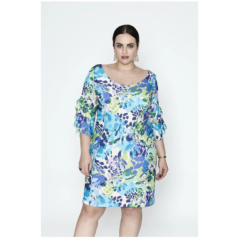 SPG Ruffle Sleeve Dress in Floral Print Revolve floral dresses