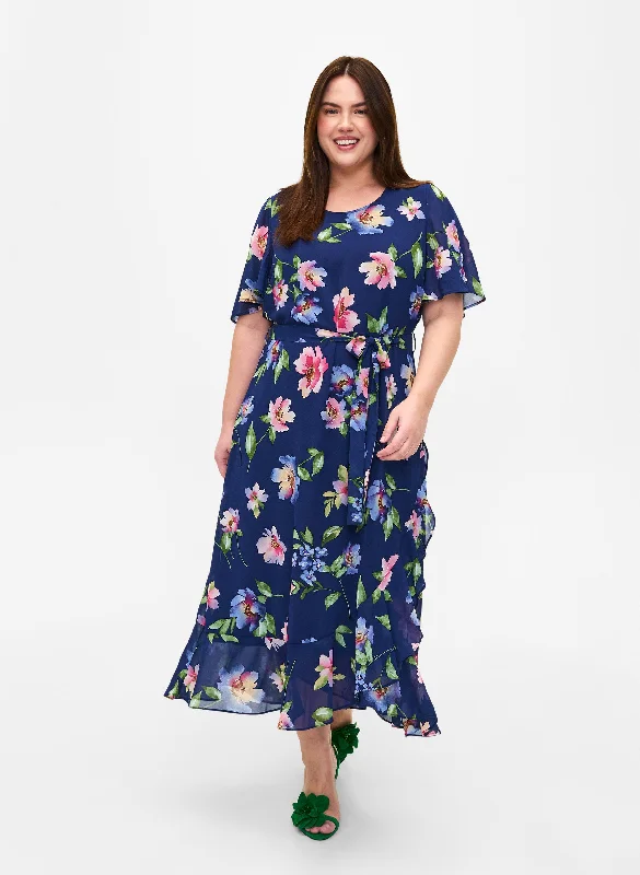 Zizzi Blueprint Flower Dress Urban Outfitters floral dresses