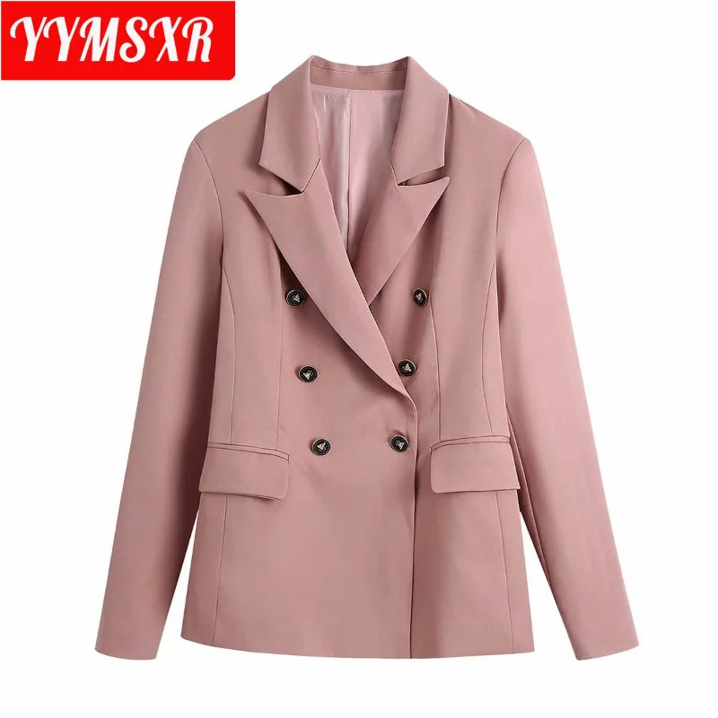 Women's Blazer Jacket Pure Color Long-sleeved Loose-fitting Elegant Casual Top 2023 Autumn and Winter Temperament Clothes Women's travel jackets