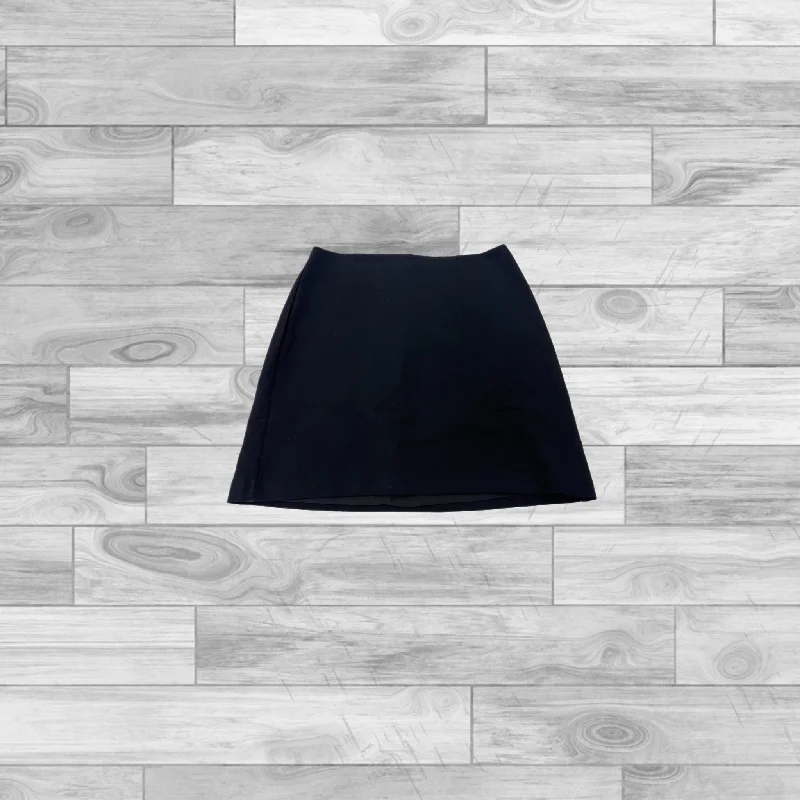 Black Skirt Midi Joie, Size 8 Wool Midi Skirt