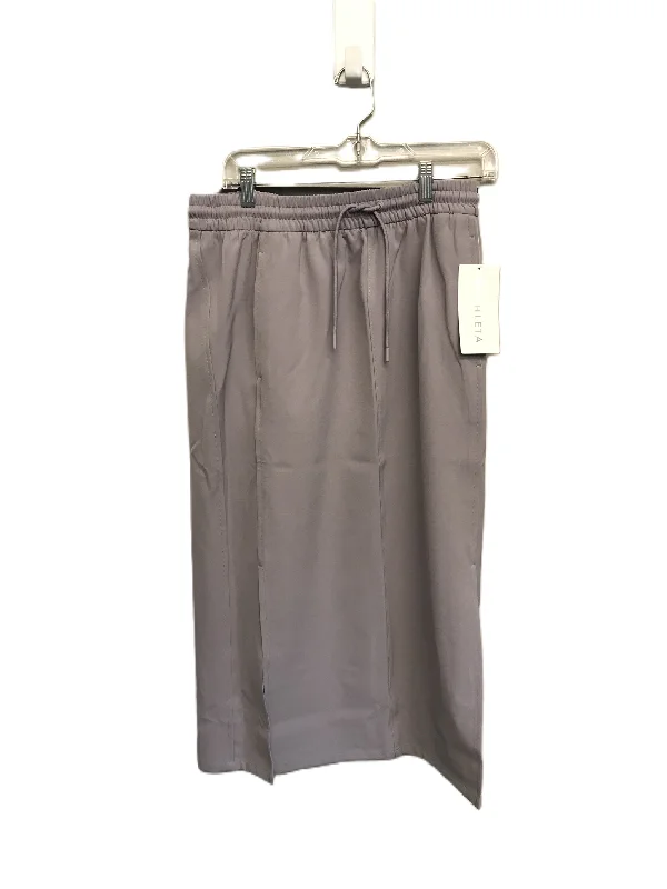 Grey Skirt Midi By Athleta, Size: S Elegant Midi Skirt