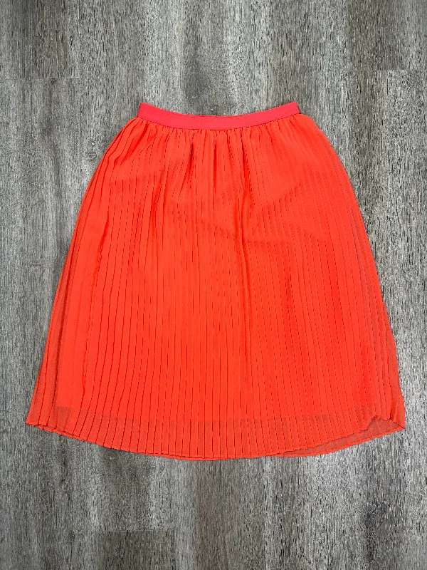 Orange Skirt Midi A New Day, Size Xs Tulle Midi Skirt