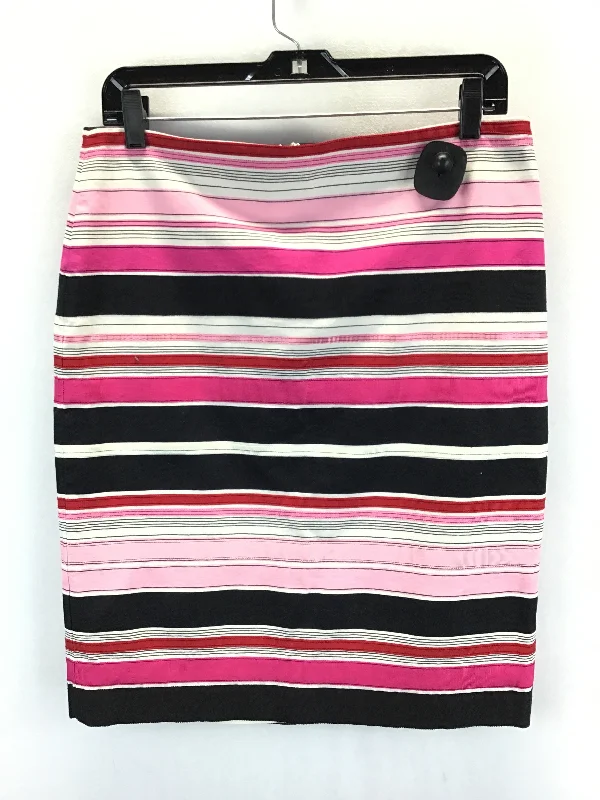 Pink Skirt Midi Talbots, Size 8 Soft Pleated Midi